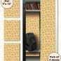 Magnetic Locker Wallpaper (Full sheet Magnetic) - (Peach Rose) - Pack of 3 Sheets (vb067)