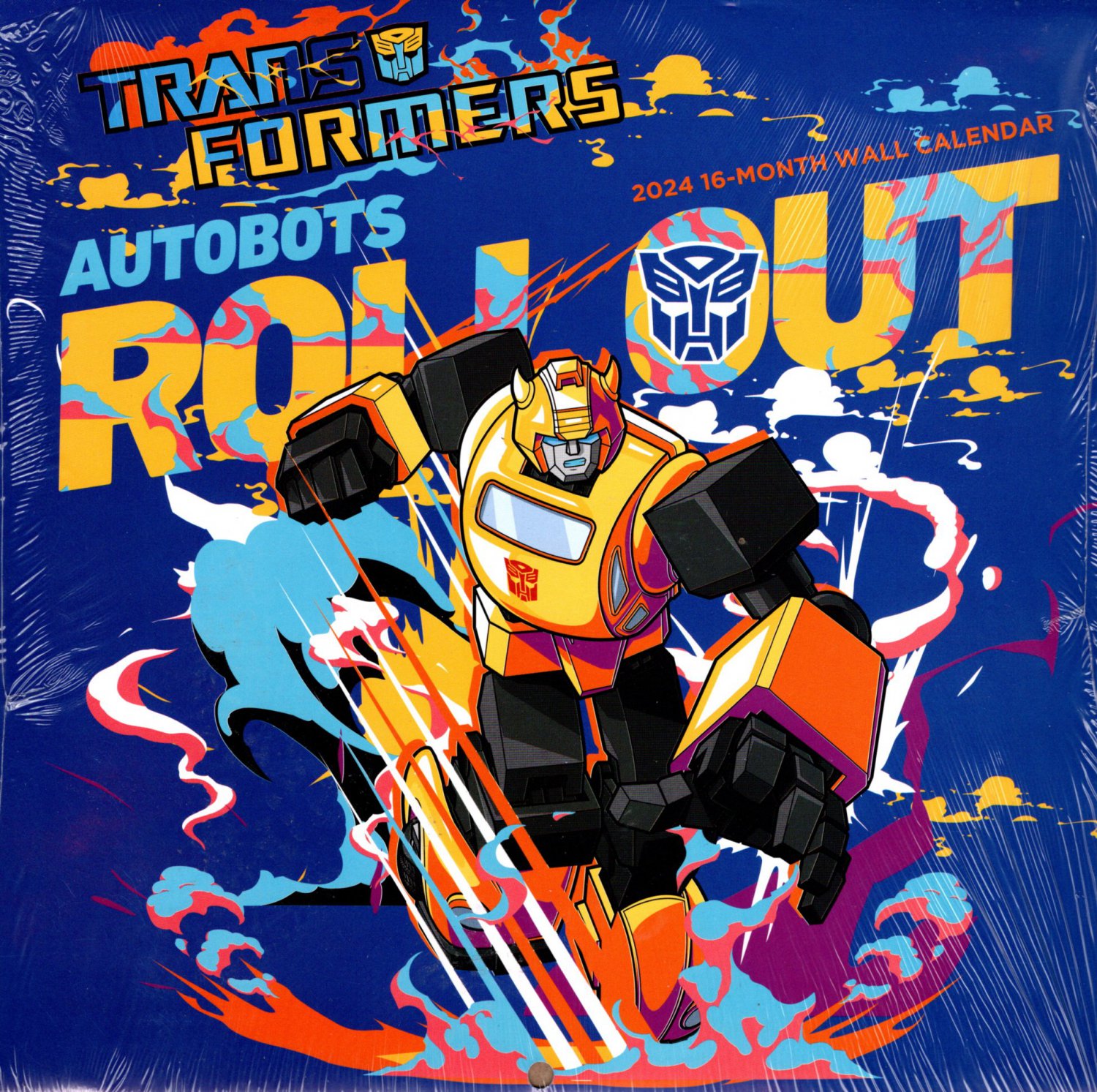 Transformers Autobots 16 Month 2024 Wall Calendar