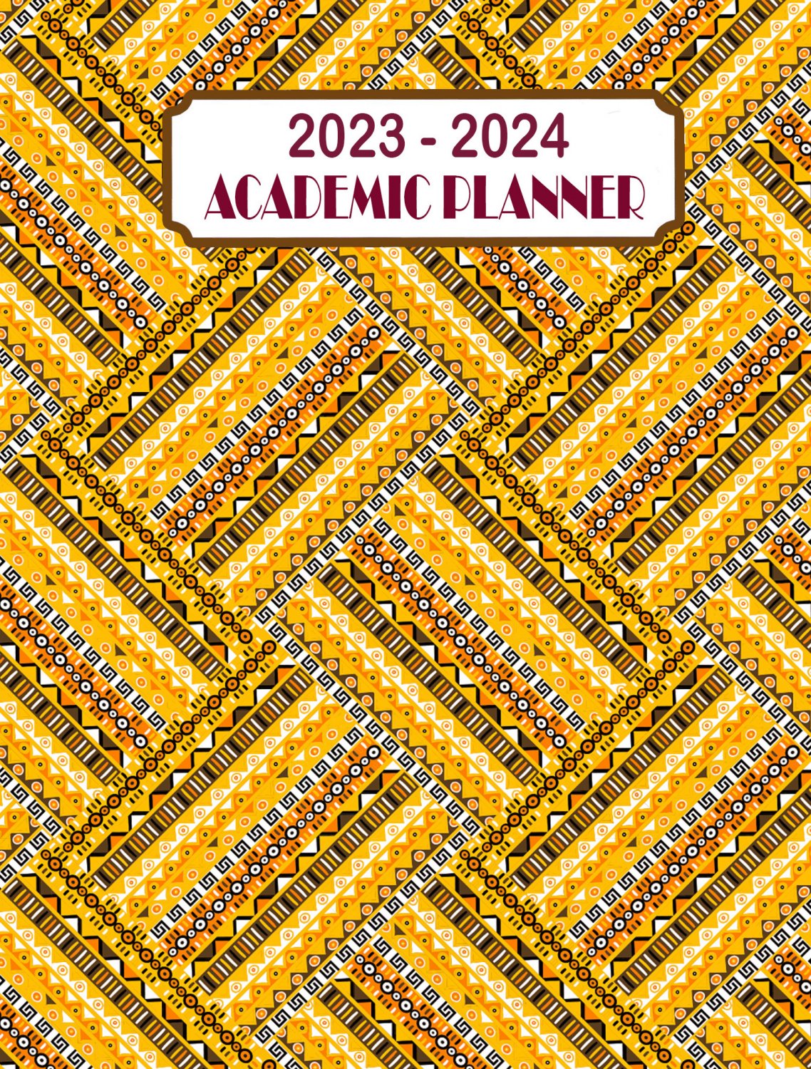 20232024 Student Academic Planner Calendar School College Weekly