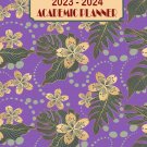 2023-2024 Student Academic Planner Calendar - School College Weekly Agenda - v17