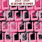 2023-2024 Student Academic Planner Calendar - School College Weekly Agenda - v22