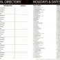 2023-2024 Student Academic Planner Calendar - School College Weekly Agenda - v35