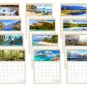 2024 Wall Calendar Spiral-bound Twin - 12 Months Planner 8.5" x 11" (The Great Outdoors)