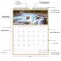 2024 Wall Calendar Spiral-bound Twin - 12 Months Planner 8.5" x 11" (The Great Outdoors)