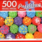 Colorful Cupcakes with Sprinkles - 500 Pieces Jigsaw Puzzle