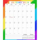 2024 Wall Calendar Spiral-bound Twin-Wire Binding - 12 Months Planner 8.5" x 11" - (Edition #07)