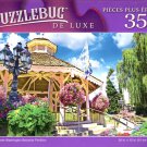 Leavenworth Washington Bavarian Pavilion - 350 Pieces Deluxe Jigsaw Puzzle