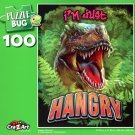 Hangry Dinosaur - 100 Pieces Jigsaw Puzzle