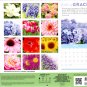 2024 Garden of Grace Full Size Wall Inspirational Calendar for Planning