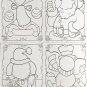 Christmas Funny Faces Sticker Book Set "Happy Holidays" & "Winter Fun"