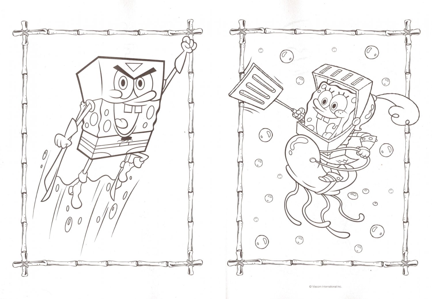 SpongeBob - Bikini Bottom Fun & Oh Buoy! - Jumbo Coloring & Activity Book