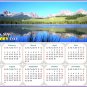 2025 Peel & Stick Calendar - Today is my Lucky Day - Removable, Repositionable - 015 (9"x 6")
