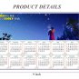 2025 Peel & Stick Calendar - Today is my Lucky Day - Removable, Repositionable - 028 (9"x 6")