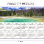 2025 Peel & Stick Calendar - Today is my Lucky Day - Removable, Repositionable - 029 (9"x 6")