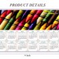 2025 Peel & Stick Calendar - Today is my Lucky Day - Removable, Repositionable - 042 (9"x 6")