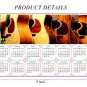 2025 Peel & Stick Calendar - Today is my Lucky Day - Removable, Repositionable - 043 (9"x 6")