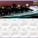 2025 Peel & Stick Calendar - Today is my Lucky Day - Removable, Repositionable - 051 (9"x 6")