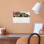 2025 Peel & Stick Calendar - Today is my Lucky Day - Removable - Italy - Taormina  (9"x 6")