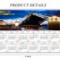 2025 Peel & Stick Calendar - Today is my Lucky Day - Removable - Night shooting (9"x 6")