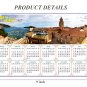 2025 Peel & Stick Calendar - Today is my Lucky Day - Removable - Old city Dubrovnik (9"x 6")