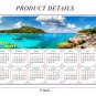 2025 Peel & Stick Calendar - Today is my Lucky Day - Removable - Racha (Raya) resort (9"x 6")
