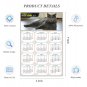 2025 Peel & Stick Calendar - Today is my Lucky Day Removable - Cat 014 (9"x 6")