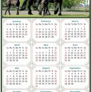 2025 Peel & Stick Calendar - Today is my Lucky Day Removable - Horses 05 (9"x 6") 2025 Peel & Stick Calendar - Today is my Lucky Day Removable - Horses 05 (9"x 6")
