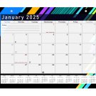 2024-2025 Monthly Magnetic/Desk Calendar - 18 Months Desktop/Wall Calendar/Planner - (Edition #013)