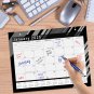 2024-2025 Monthly Magnetic/Desk Calendar - 18 Months Desktop/Wall Calendar/Planner B&W- (#013)