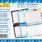 2025 Monthly Desktop/Wall Calendar/Planner - Habit Tracker - (Edition #03)