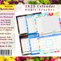 2025 Monthly Desktop/Wall Calendar/Planner - Habit Tracker - (Edition #023)