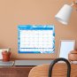 2024 - 2025 Monthly Spiral-Bound Wall / Desk Calendar - 18 Months (Edition Fractal #02)