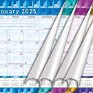 2024 - 2025 Monthly Spiral-Bound Wall / Desk Calendar - 18 Months (Edition #03)