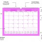 2024 - 2025 Monthly Spiral-Bound Wall / Desk Calendar - 18 Months (Edition #007)