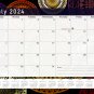 2024 - 2025 Monthly Spiral-Bound Wall / Desk Calendar - 18 Months (Edition #012)