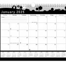 2024 - 2025 Monthly Spiral-Bound Wall / Desk Calendar - 18 Months (Edition #015)