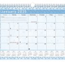 2024 - 2025 Monthly Spiral-Bound Wall / Desk Calendar - 18 Months (Edition #018)