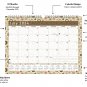 2024 - 2025 Monthly Spiral-Bound Wall / Desk Calendar - 18 Months (Edition #020)