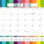 2024 - 2025 Monthly Spiral-Bound Wall / Desk Calendar - 18 Months (Edition #027)