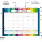 2024 - 2025 Monthly Spiral-Bound Wall / Desk Calendar - 18 Months (Edition #027)