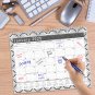 2024-2025 Monthly Spiral-Bound Wall/Desk Calendar - 18 Months Desktop - (Edition Geometric B&W #04)