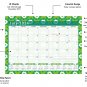 2024-2025 Calendar 18 Months Student Calendar/Planner for 3-Ring Binder, Desk, or Wall -v016