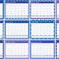 2024-2025 Calendar 18 Months Student Calendar/Planner for 3-Ring Binder, Desk, or Wall -v017