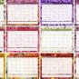 2024-2025 Calendar 18 Months Student Calendar/Planner for 3-Ring Binder, Desk, or Wall -v023