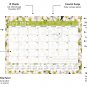 2024-2025 Calendar 18 Months Student Calendar/Planner for 3-Ring Binder, Desk, or Wall -v023