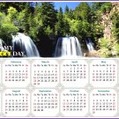 2025 Magnetic Calendar - Calendar Magnets - Today is my Lucky Day - Edition #30