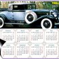 2025 Magnetic Calendar - Calendar Magnets - Today is my Lucky Day - Cars Edition #45