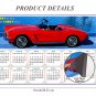 2025 Magnetic Calendar - Calendar Magnets - Today is my Lucky Day - Cars Edition #48