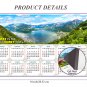 2025 Magnetic Calendar - Today is my Lucky Day - Hallstatt mountain