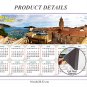 2025 Magnetic Calendar - Today is my Lucky Day - Old city Dubrovnik